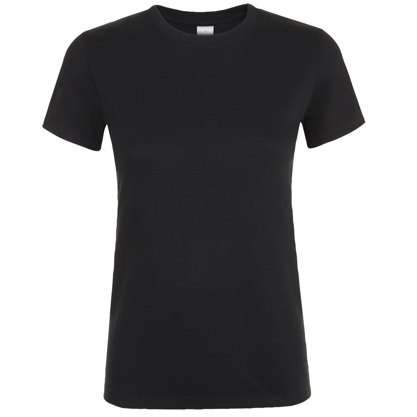 Dames T-shirt met (lijn)tekening op borst