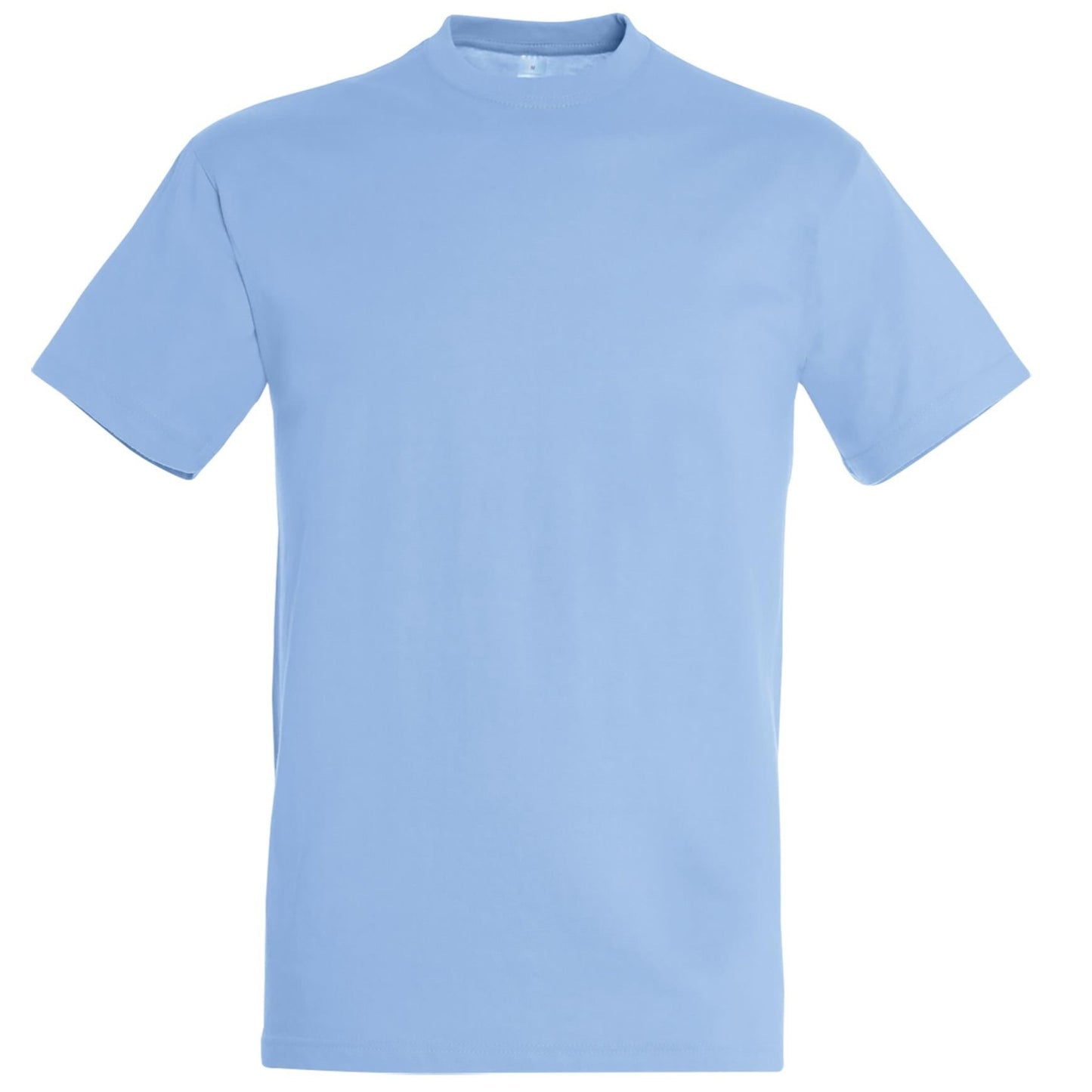 Unisex T-shirt met (lijn)tekening op borst