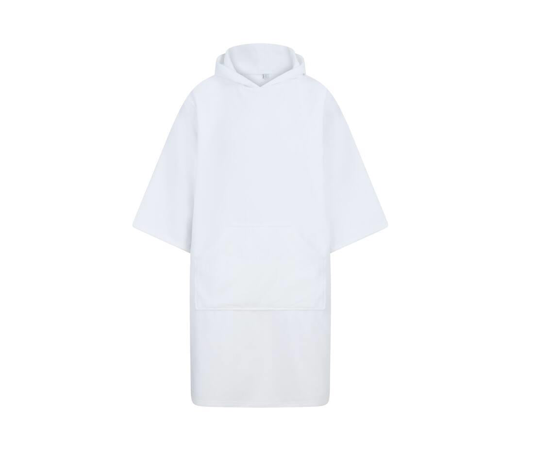 Badponcho (volwassenen) met tekst