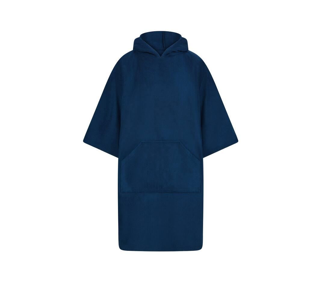 Badponcho (volwassenen) met tekst