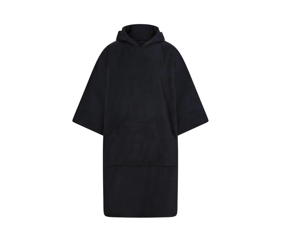 Badponcho (volwassenen) met tekst