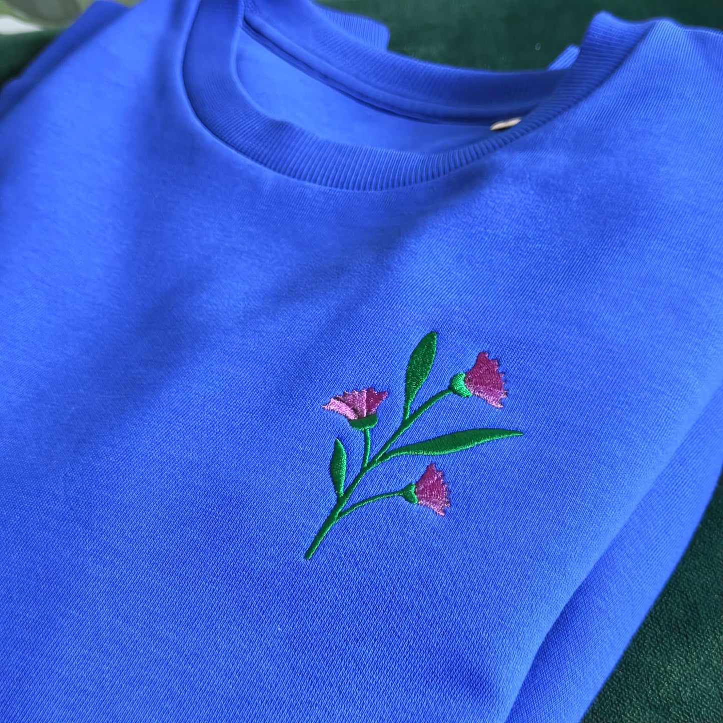 Geboortebloemen sweater