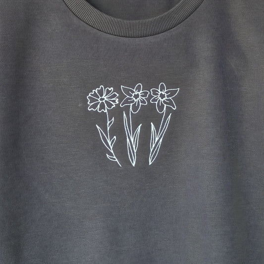 Geboortebloemen hoodie